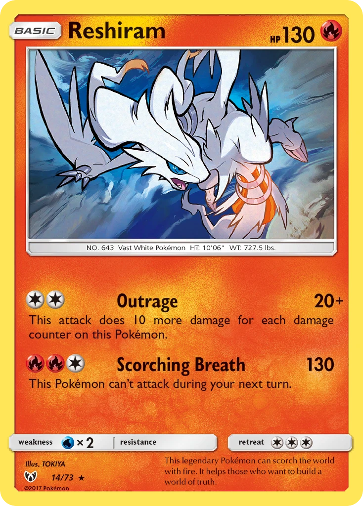 Reshiram, 014/073