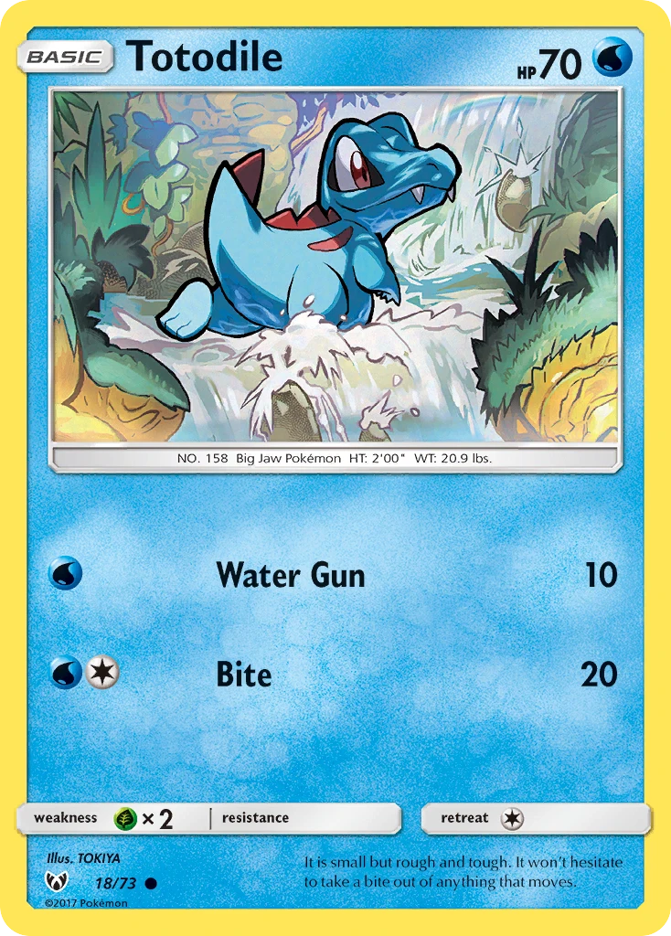 Totodile, 018/073
