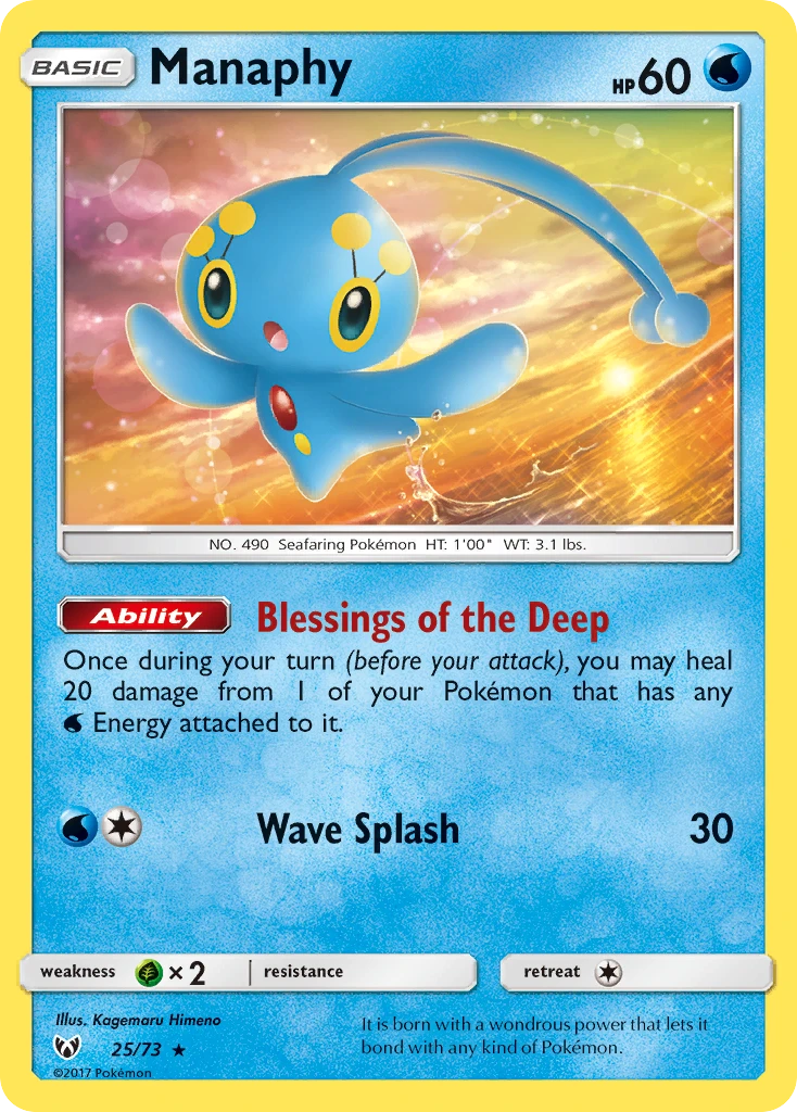 Manaphy, 025/073