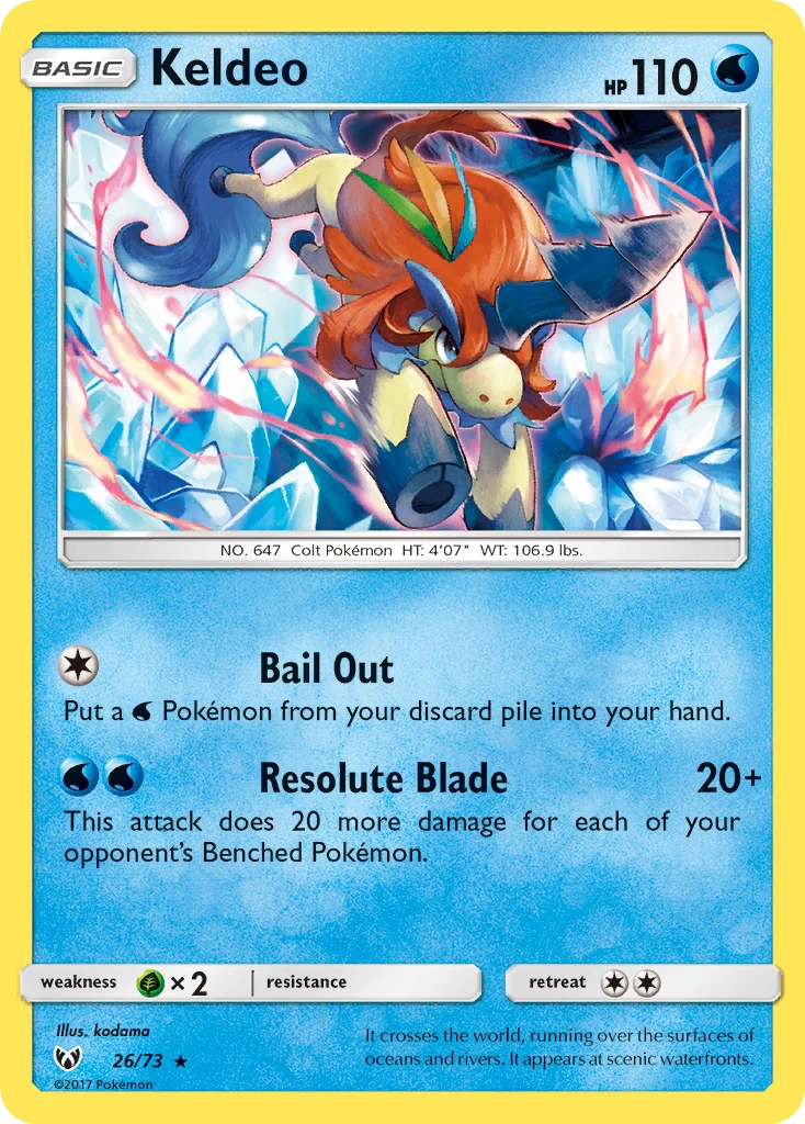 Keldeo, 026/073