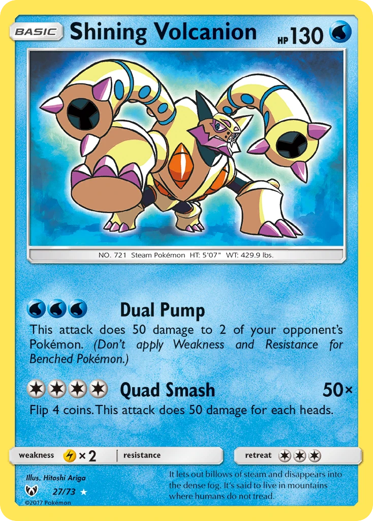 Shining Volcanion, 027/073