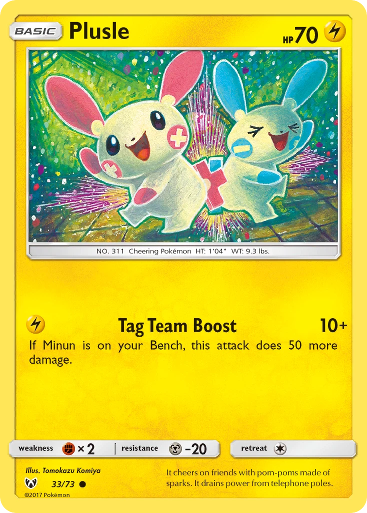 Plusle, 033/073