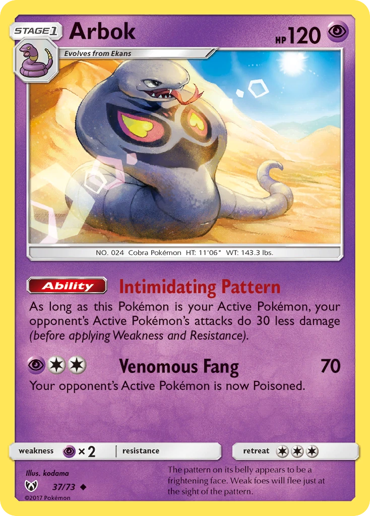 Arbok, 037/073