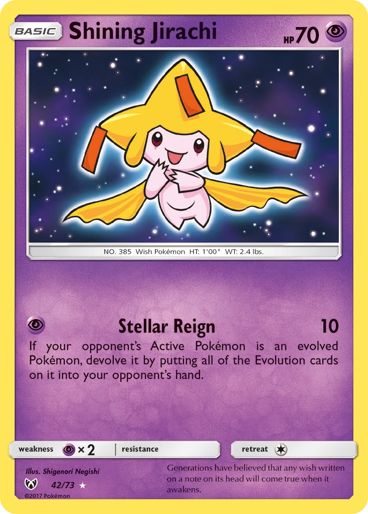 Shining Jirachi, 042/073