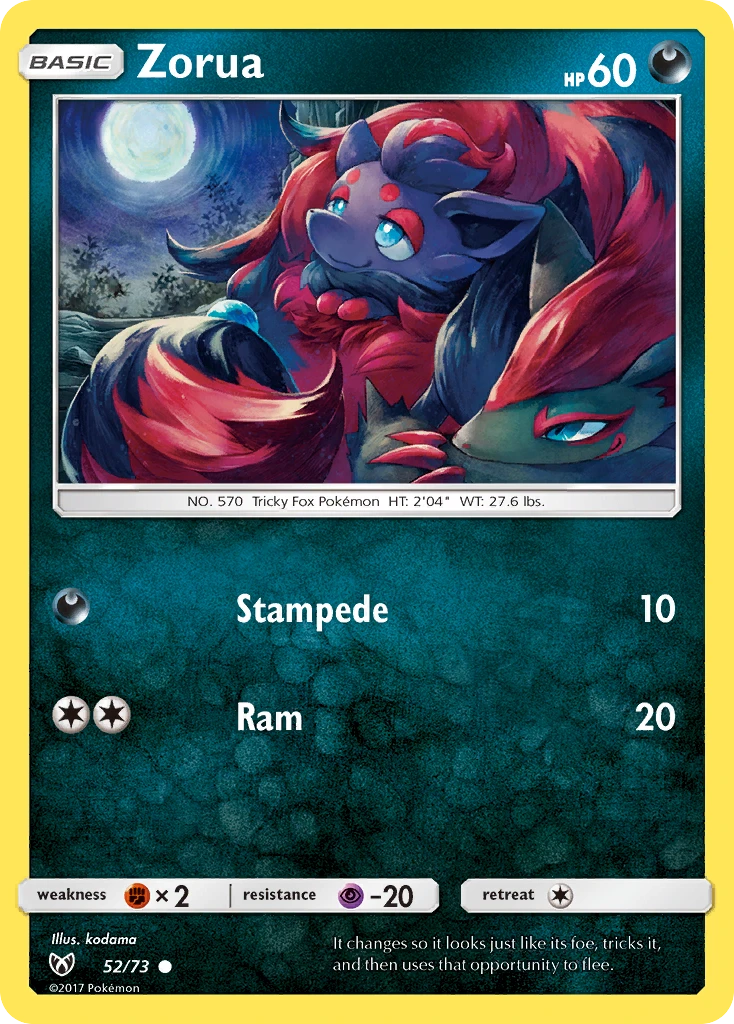 Zorua, 052/073