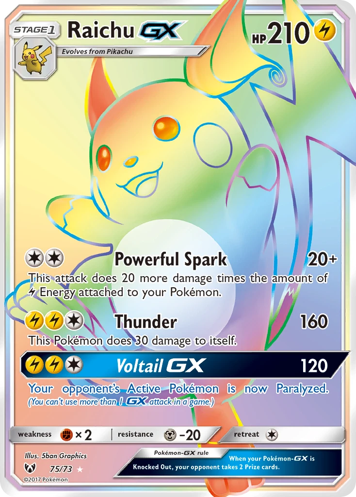 Raichu-GX, 075/073