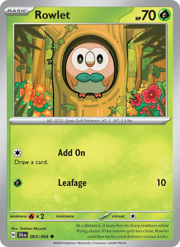 Rowlet, 003/064