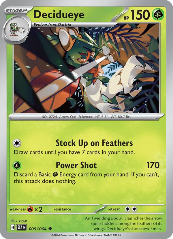 Decidueye, 005/064