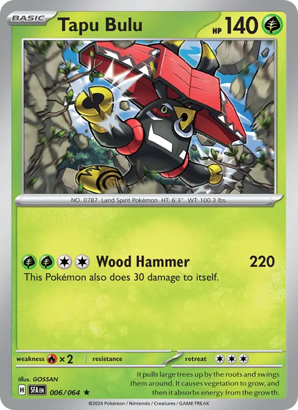 Tapu Bulu, 006/064