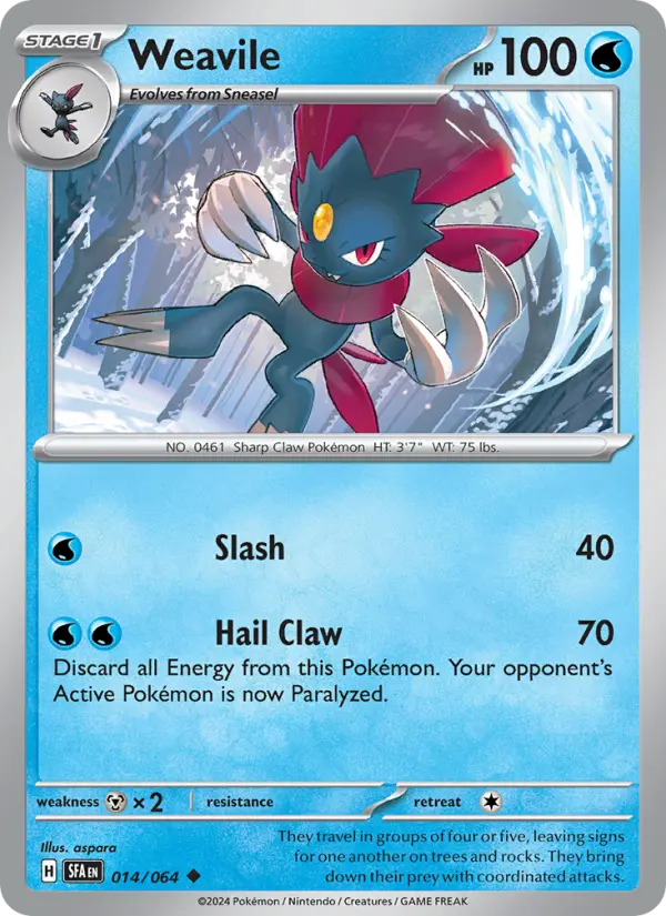 Weavile, 014/064