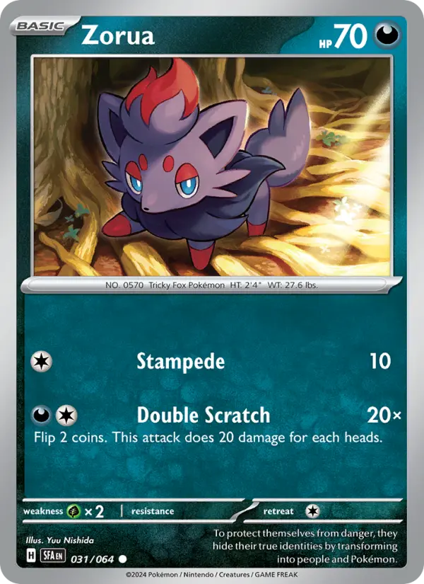 Zorua, 031/064