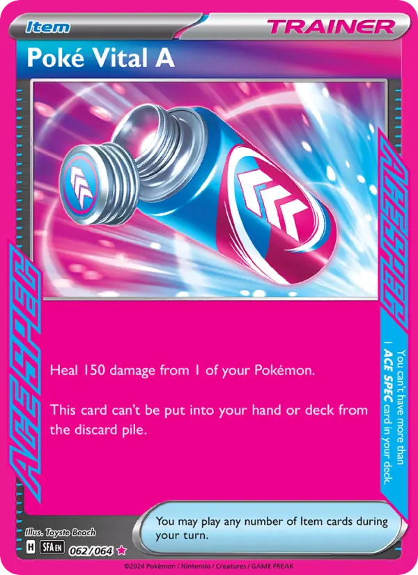 Poké Vital A, 062/064