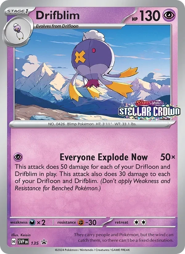 Drifblim, SVP135
