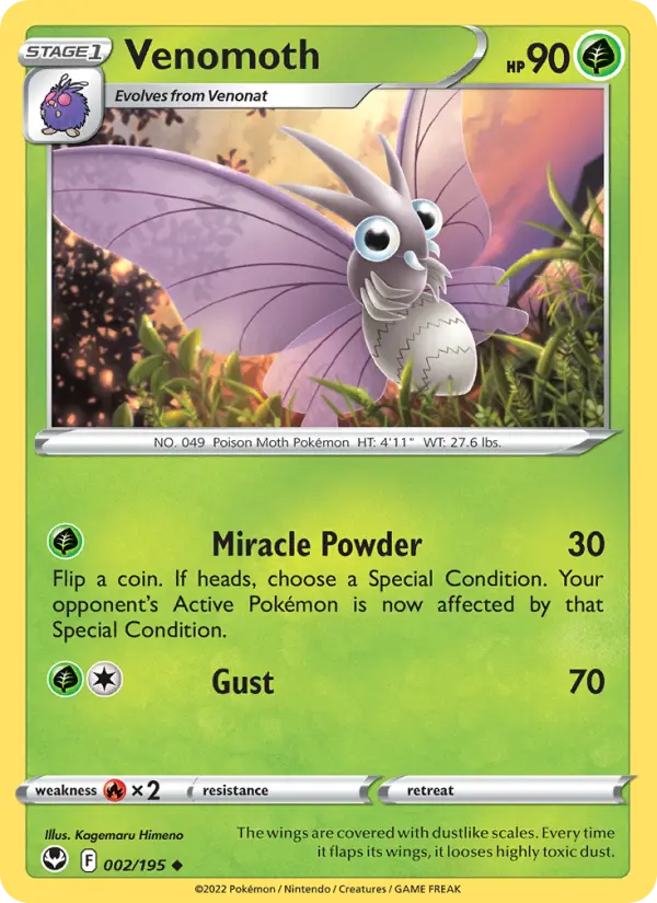 Venomoth, 002/195
