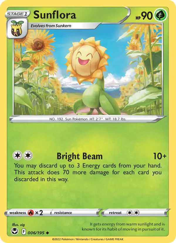Sunflora, 006/195
