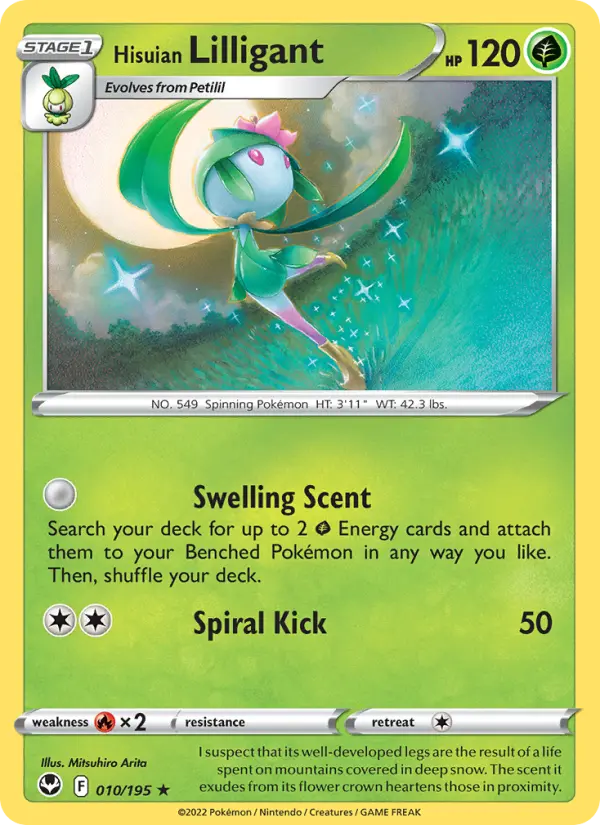 Hisuian Lilligant, 010/195
