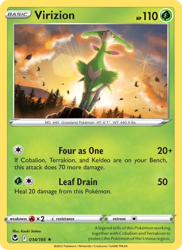 Virizion, 014/195