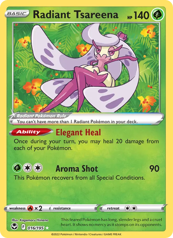 Radiant Tsareena, 016/195