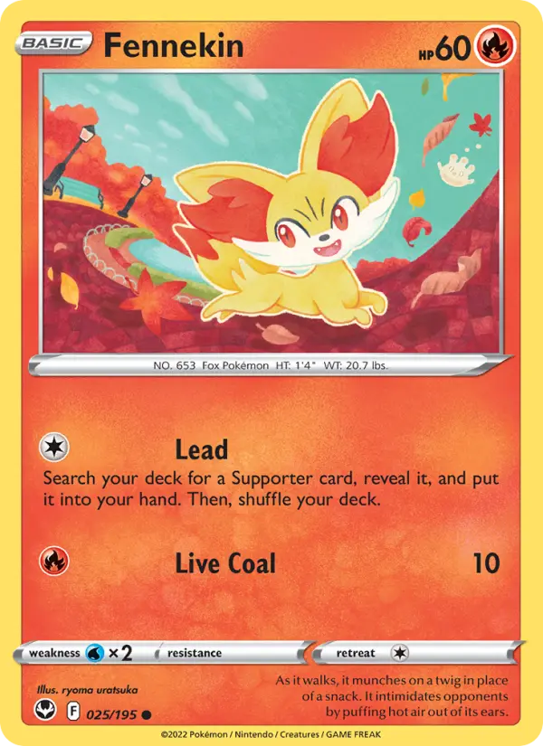 Fennekin, 025/195
