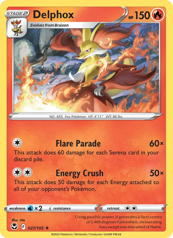 Delphox, 027/195