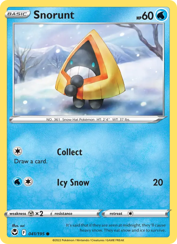 Snorunt, 041/195
