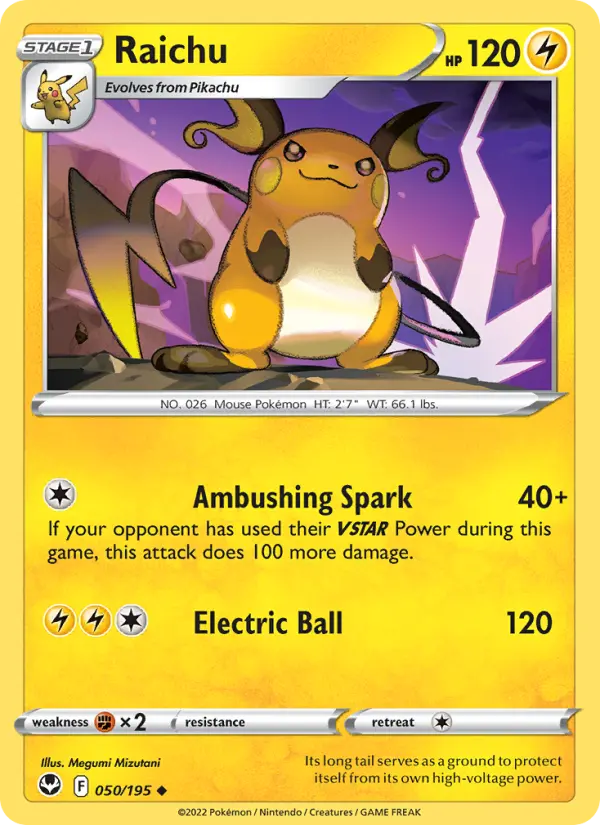 Raichu, 050/195
