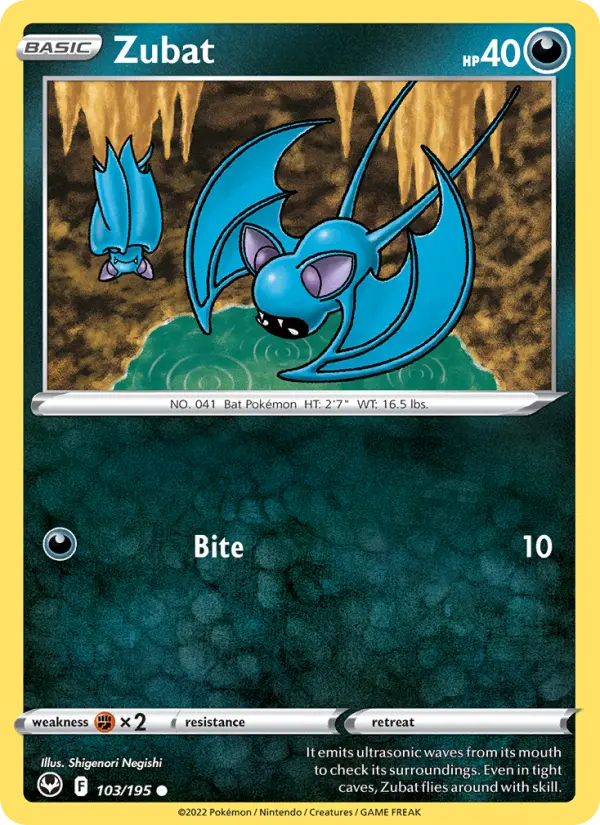 Zubat, 103/195