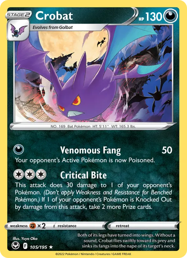 Crobat, 105/195