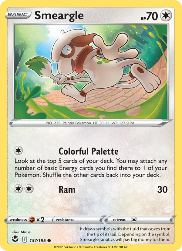 Smeargle, 137/195