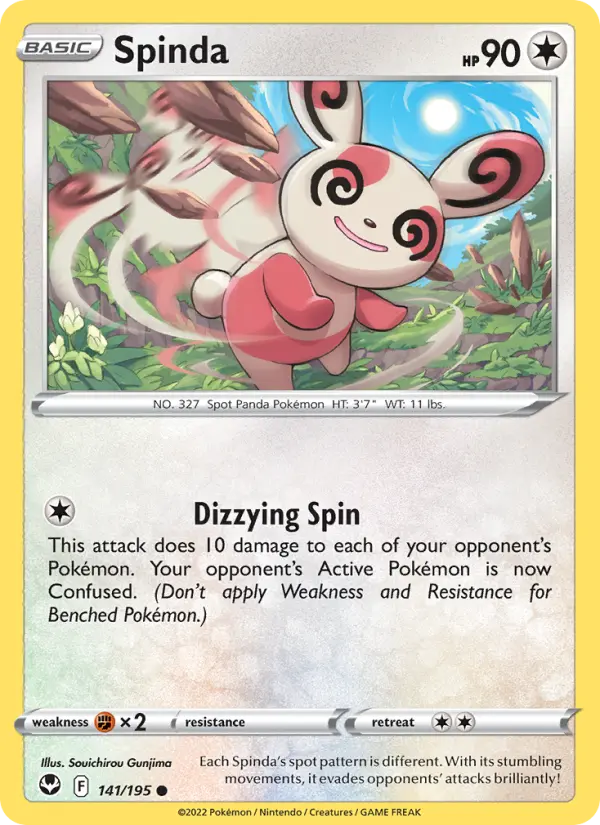 Spinda, 141/195