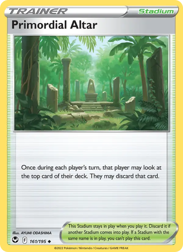 Primordial Altar, 161/195