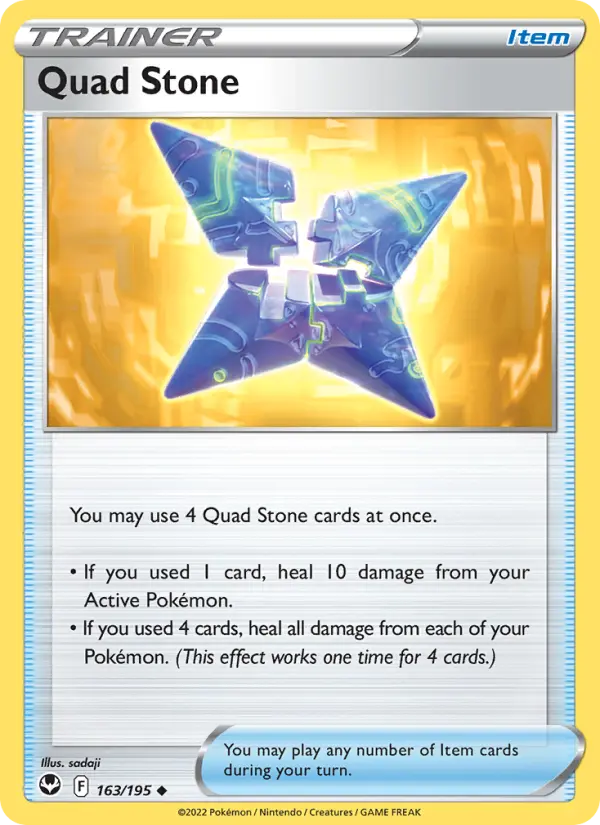 Quad Stone, 163/195