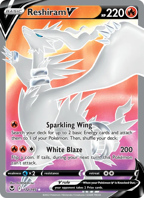 Reshiram V, 172/195