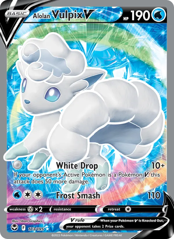 Alolan Vulpix V, 173/195