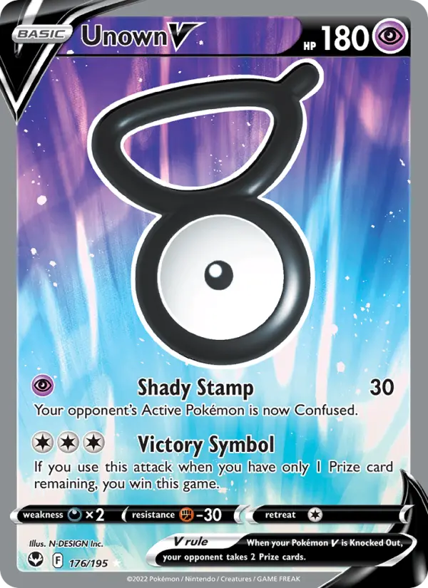 Unown V, 176/195