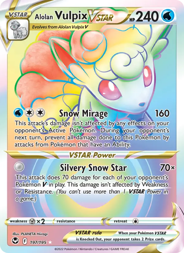 Alolan Vulpix VSTAR, 197/195