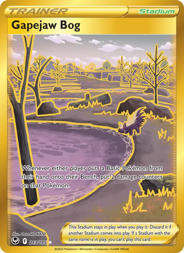 Gapejaw Bog, 213/195