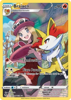 Braixen, TG01/TG30