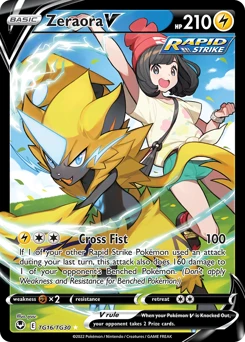 Zeraora V, TG16/TG30