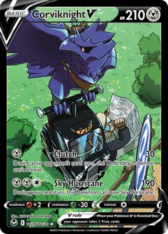 Corviknight V, TG18/TG30