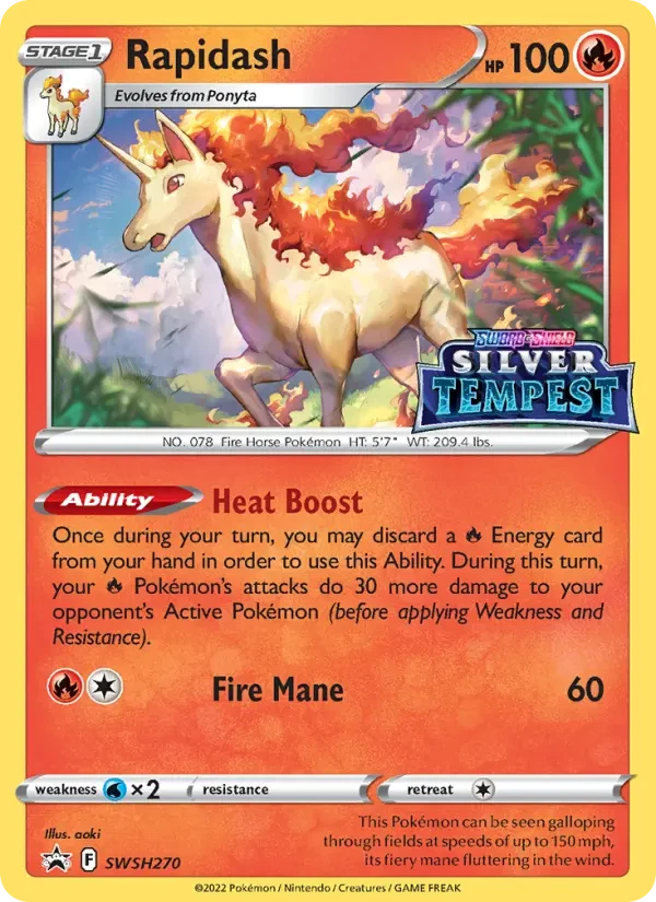 Rapidash, SWSH270