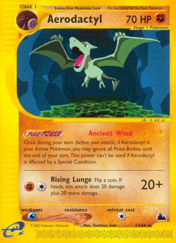 Aerodactyl, 001/144