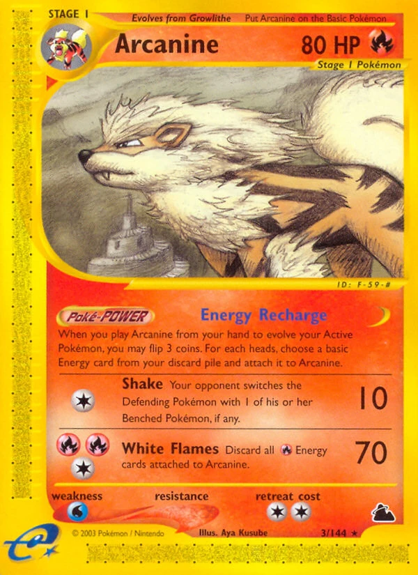 Arcanine, 003/144
