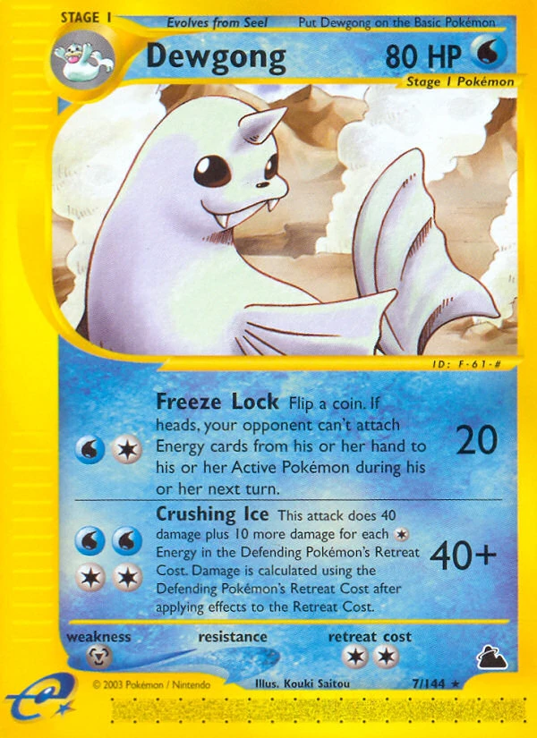 Dewgong, 007/144
