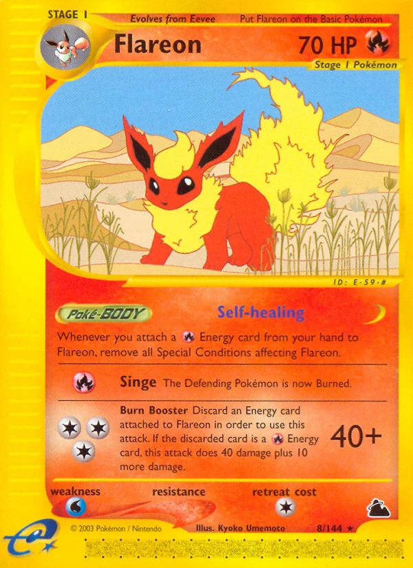Flareon, 008/144