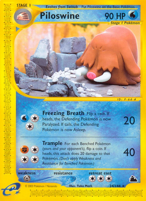 Piloswine, 024/144