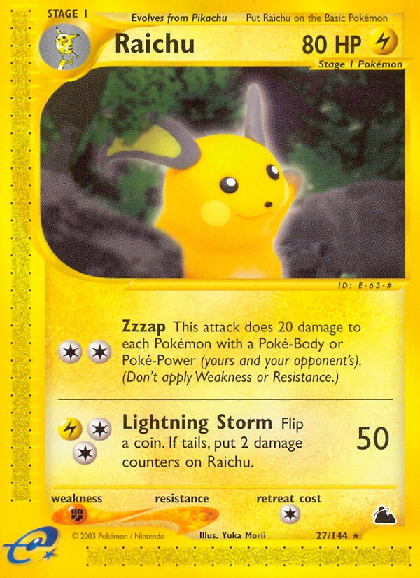 Raichu, 027/144