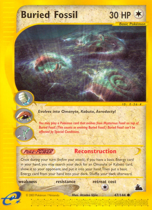Buried Fossil, 047/144