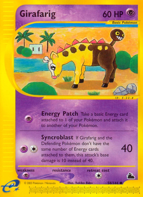Girafarig, 058/144