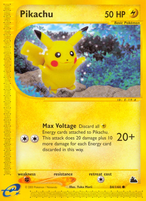 Pikachu, 084/144